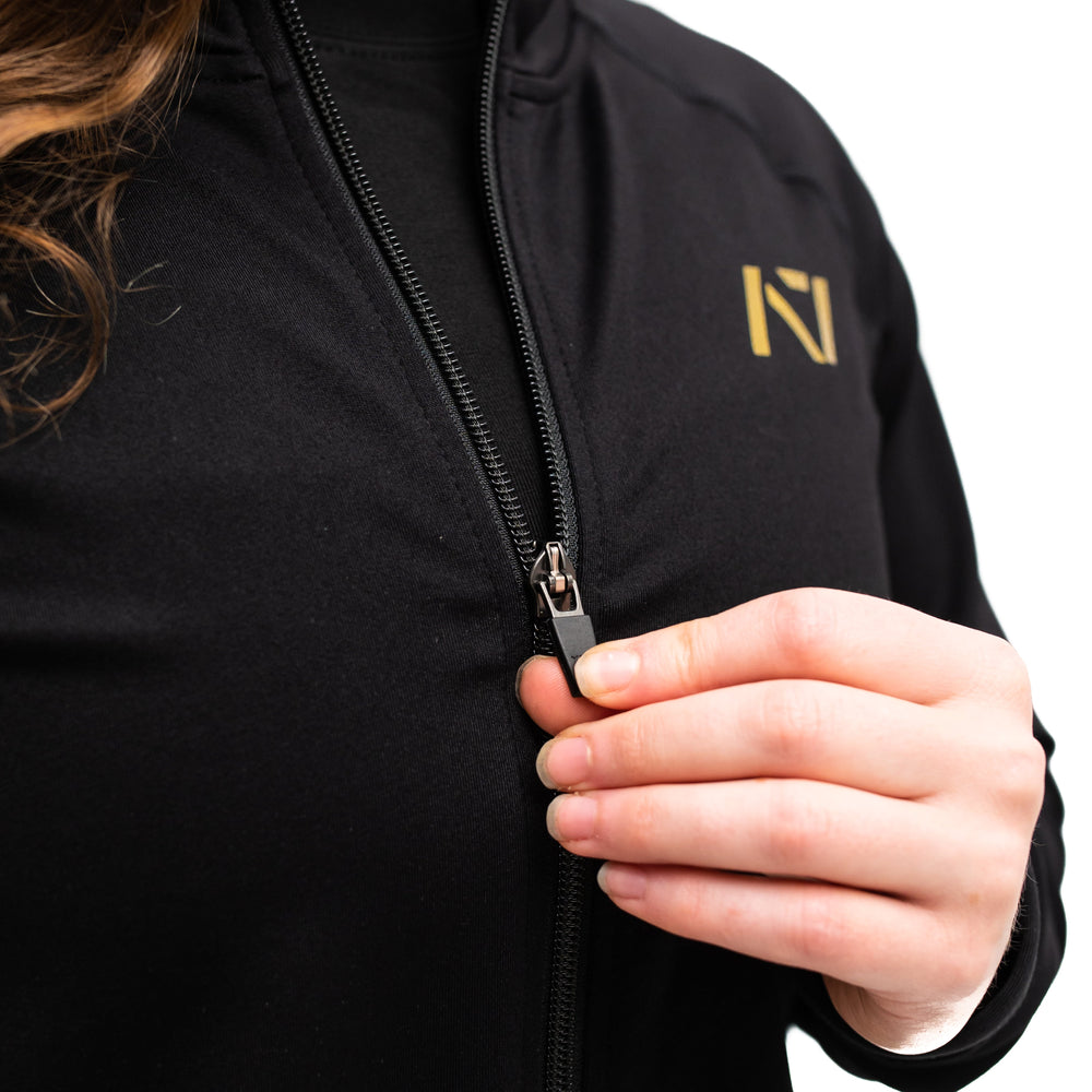 
                      
                        Whether going on a hike or heading to the gym our Defy Jacket will keep you cosy and comfortable. The jackets are made with premium moisture- 4-way-stretch material for a greater range of motion. These are a great fit for both men and women. Purchase Gold Standard Defy jacket from A7 UK shipping to UK or A7 Europe shipping to EU.
                      
                    