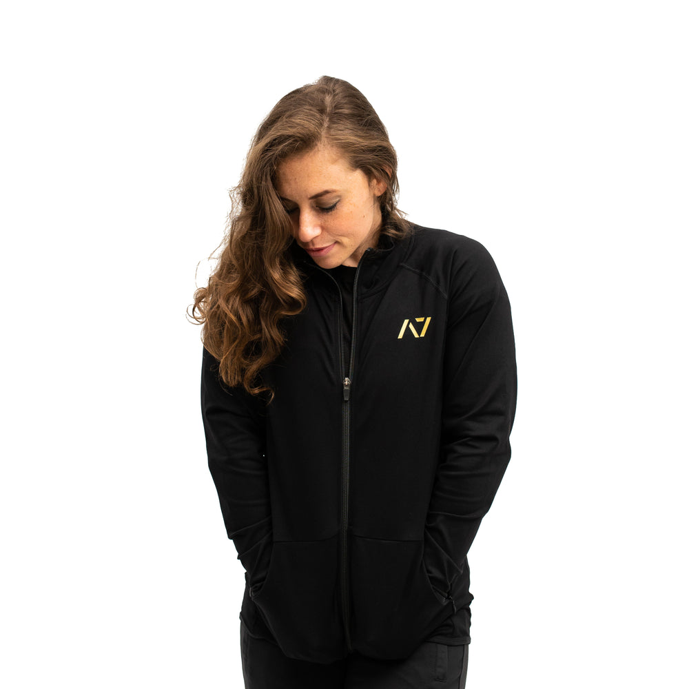 
                      
                        Whether going on a hike or heading to the gym our Defy Jacket will keep you cosy and comfortable. The jackets are made with premium moisture- 4-way-stretch material for a greater range of motion. These are a great fit for both men and women. Purchase Gold Standard Defy jacket from A7 UK shipping to UK or A7 Europe shipping to EU.
                      
                    