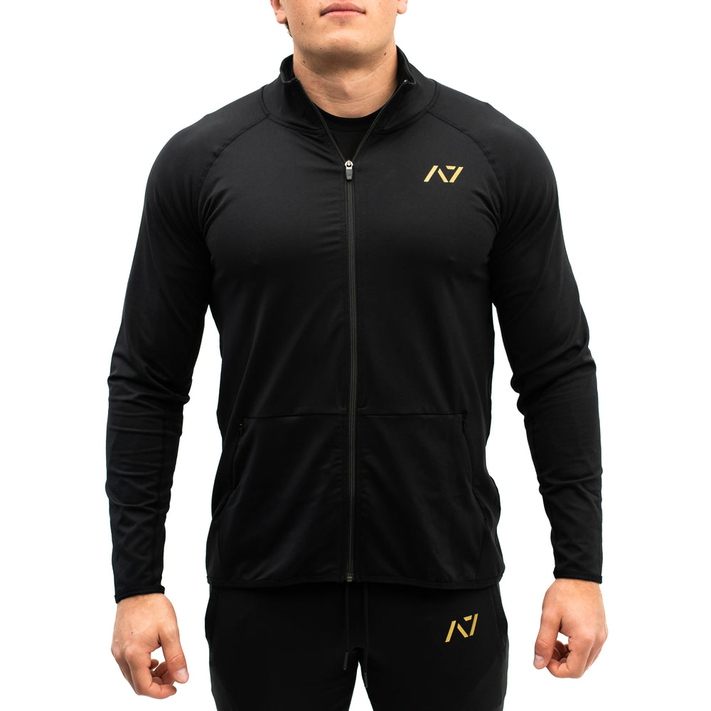 
                      
                        Whether going on a hike or heading to the gym our Defy Jacket will keep you cosy and comfortable. The jackets are made with premium moisture- 4-way-stretch material for a greater range of motion. These are a great fit for both men and women. Purchase Gold Standard Defy jacket from A7 UK shipping to UK or A7 Europe shipping to EU.
                      
                    