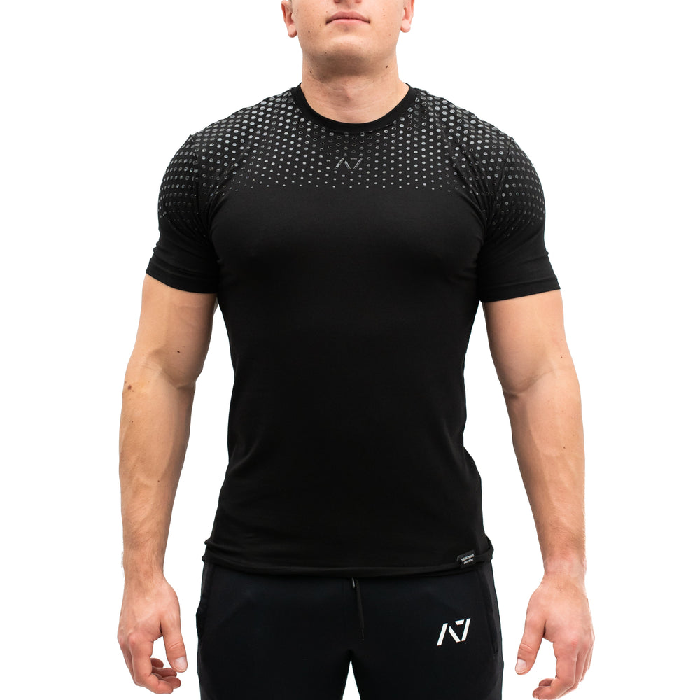 
                      
                        A7 Hex Front Squat Stealth brings bar grip to the front. While Bar Grip has been a go-to for squats and bench, we didn’t want to neglect the need to keep the bar locked in for front squats either. With 3 full inches of grip on the front, you can rest assured that front squats are back in the accessory rotation. Hex Stealth Front Squat available in UK and Europe including France, Italy, Germany, Sweden and Poland
                      
                    