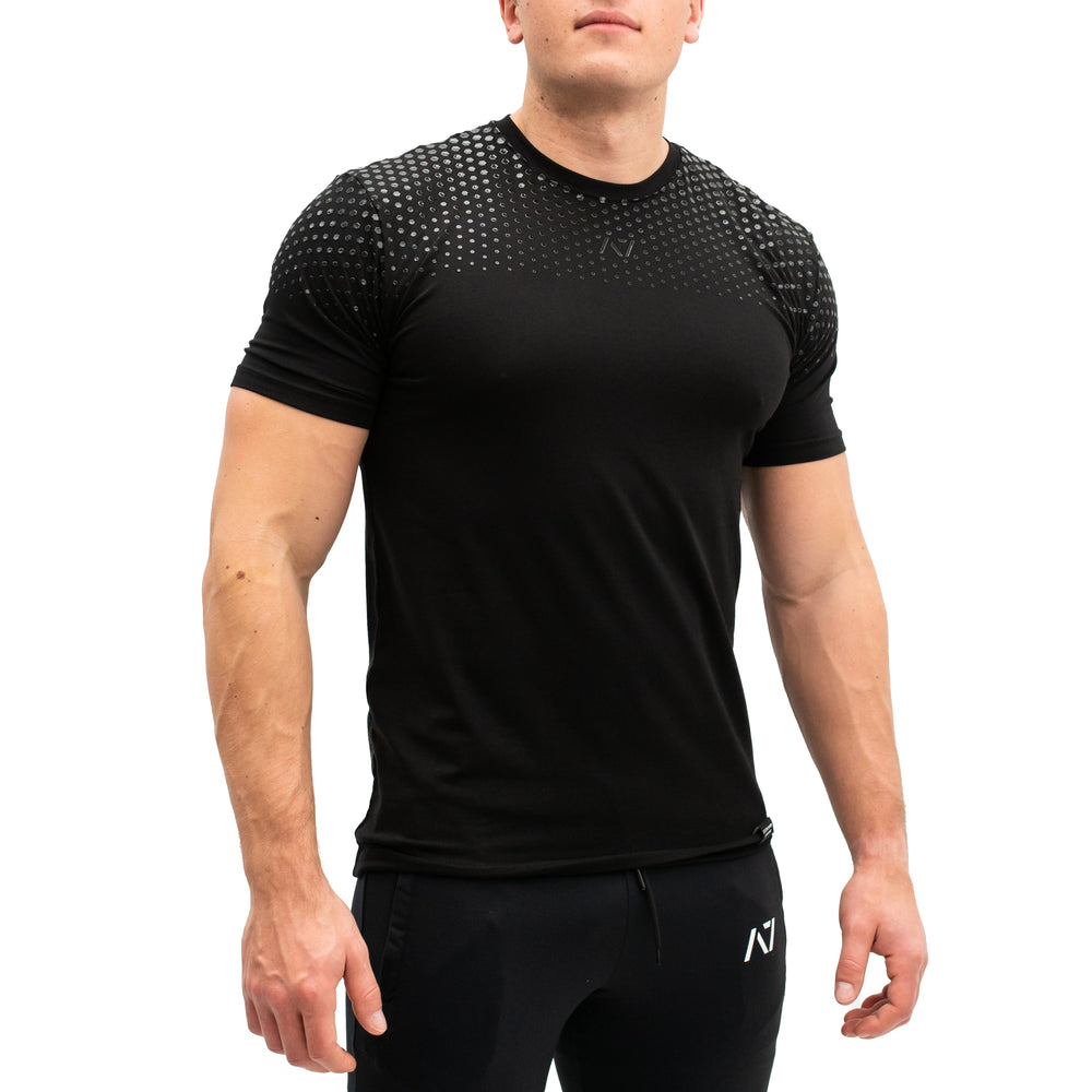
                      
                        A7 Hex Front Squat Stealth brings bar grip to the front. While Bar Grip has been a go-to for squats and bench, we didn’t want to neglect the need to keep the bar locked in for front squats either. With 3 full inches of grip on the front, you can rest assured that front squats are back in the accessory rotation. Hex Stealth Front Squat available in UK and Europe including France, Italy, Germany, Sweden and Poland
                      
                    