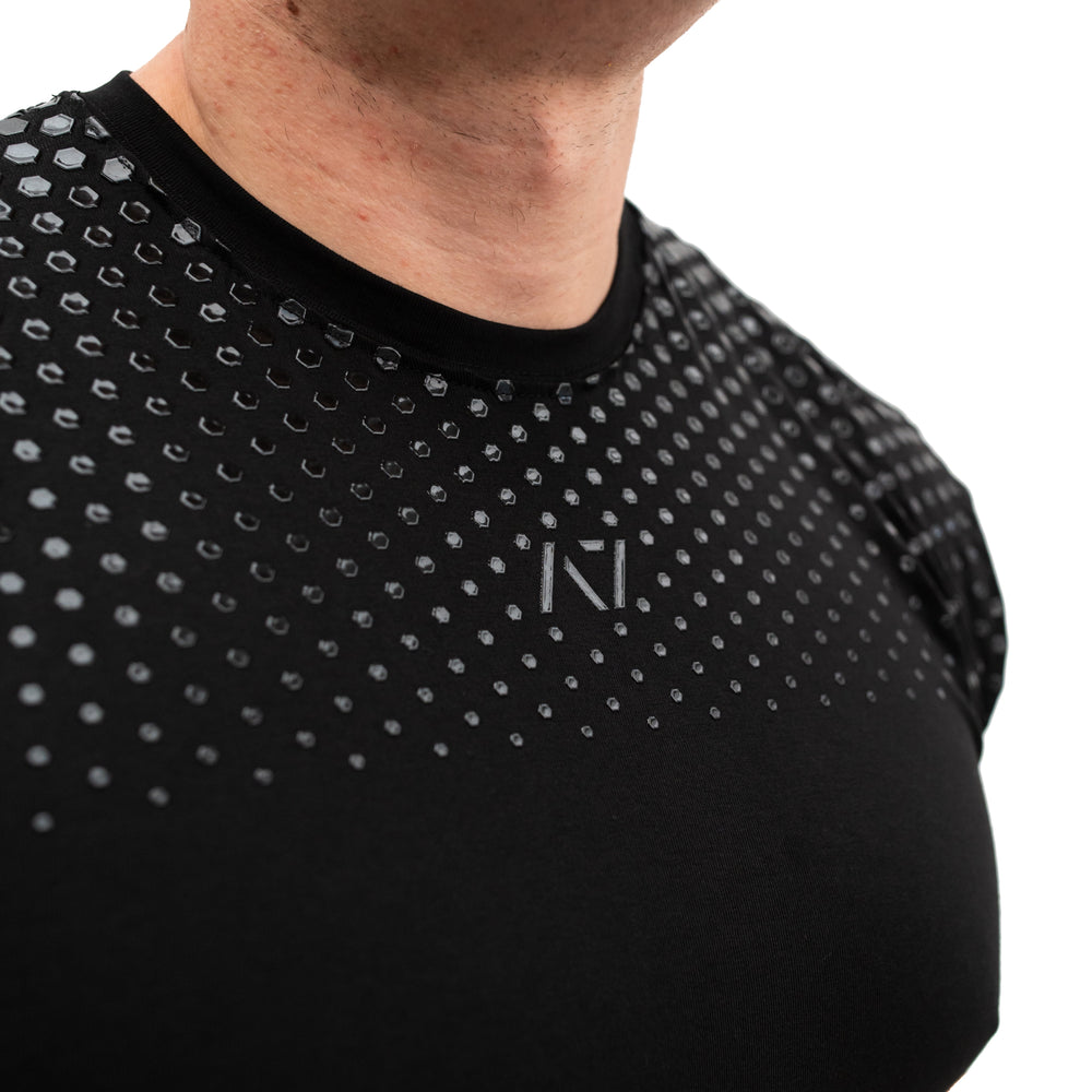 
                      
                        A7 Hex Front Squat Stealth brings bar grip to the front. While Bar Grip has been a go-to for squats and bench, we didn’t want to neglect the need to keep the bar locked in for front squats either. With 3 full inches of grip on the front, you can rest assured that front squats are back in the accessory rotation. Hex Stealth Front Squat available in UK and Europe including France, Italy, Germany, Sweden and Poland
                      
                    