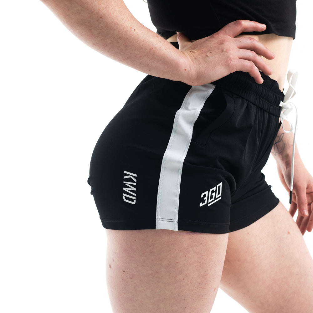 
                      
                        360GO was created to provide the flexibility for all movements in your training while offering comfort. These shorts offer 360 degrees of stretch in all angles and allow you to remain comfortable without limiting any movement in both training and life environments. Designed with a wide drawstring to easily adjust your waist without slipping. Purchase 360GO Domino Squat Shorts from A7 UK. All A7 Powerlifting Equipment shipping to UK, Norway, Switzerland and Iceland.
                      
                    