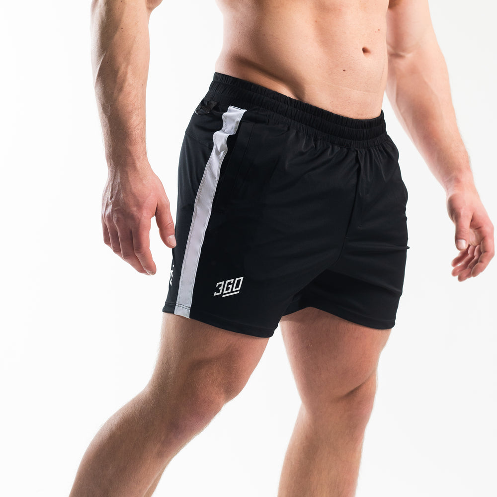 
                      
                        360GO was created to provide the flexibility for all movements in your training while offering comfort. These shorts offer 360 degrees of stretch in all angles and allow you to remain comfortable without limiting any movement in both training and life environments. Designed with a wide drawstring to easily adjust your waist without slipping. Purchase 360GO Domino Squat Shorts from A7 UK. All A7 Powerlifting Equipment shipping to UK, Norway, Switzerland and Iceland.
                      
                    