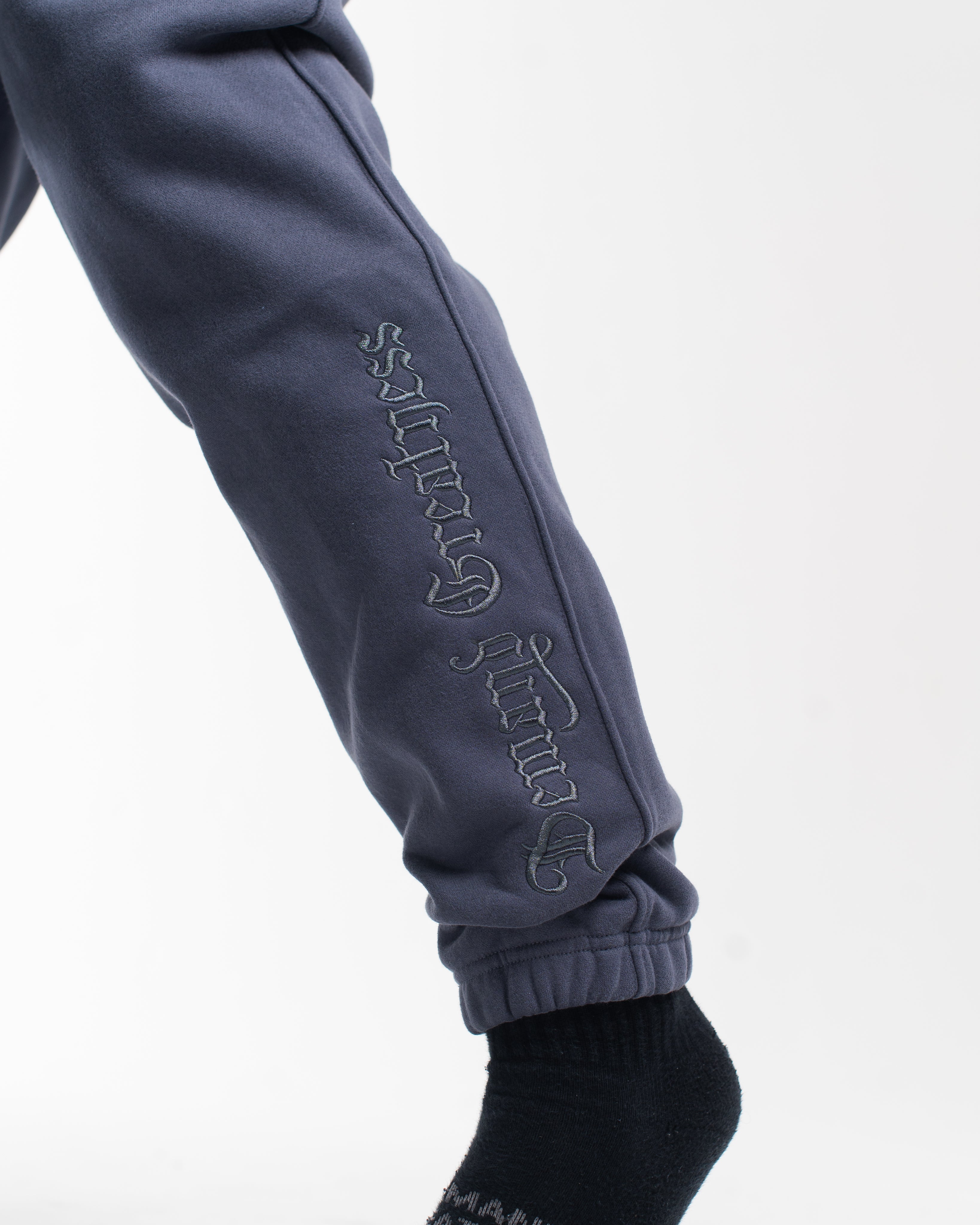 Script Oversized Joggers - Foggy Navy | A7 UK Shipping to Europe