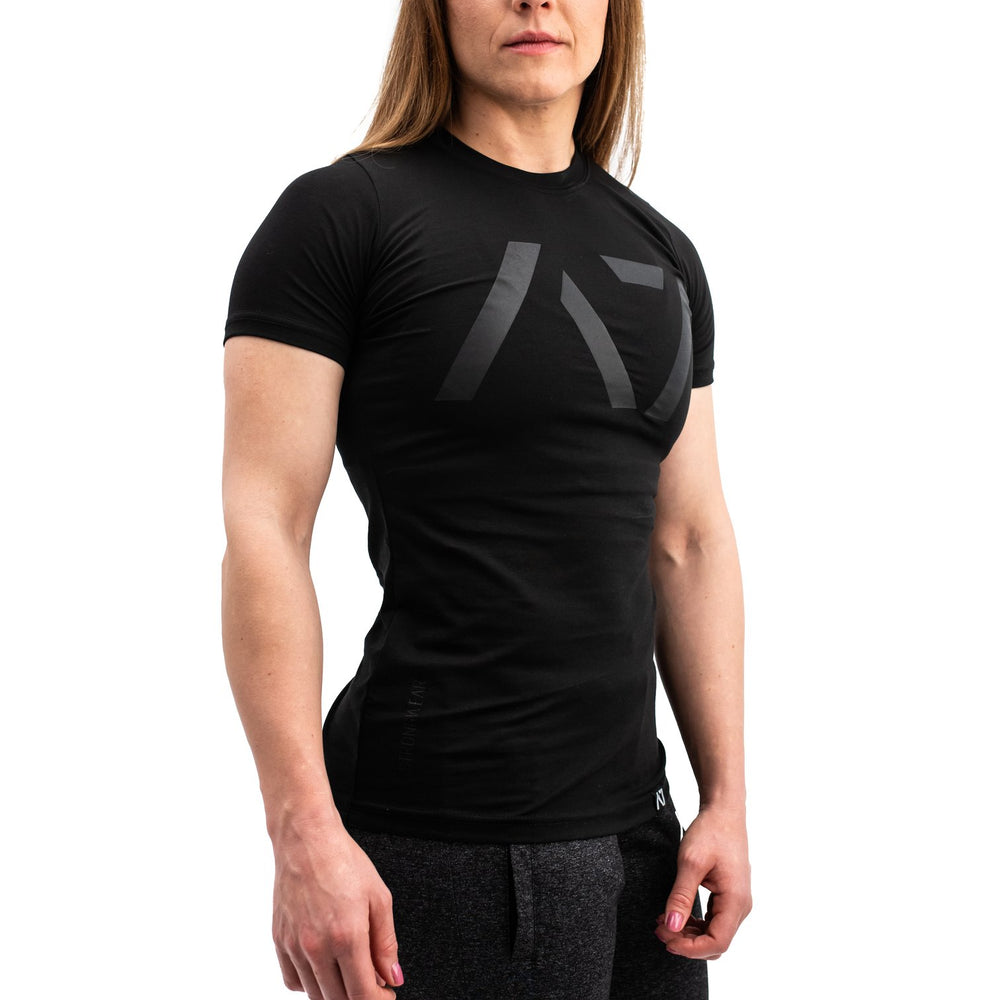 
                      
                        Stealth Bar Grip T-shirt, great as a squat shirt. Purchase Stealth Bar Grip tshirt UK from A7 UK. Purchase Stealth Bar Grip Shirt Europe from A7 UK. No more chalk and no more sliding. Best Bar Grip Tshirts, shipping to UK and Europe from A7 UK. Stealth is our classic black on black shirt design! The best Powerlifting apparel for all your workouts. Available in UK and Europe including France, Italy, Germany, Sweden and Poland
                      
                    