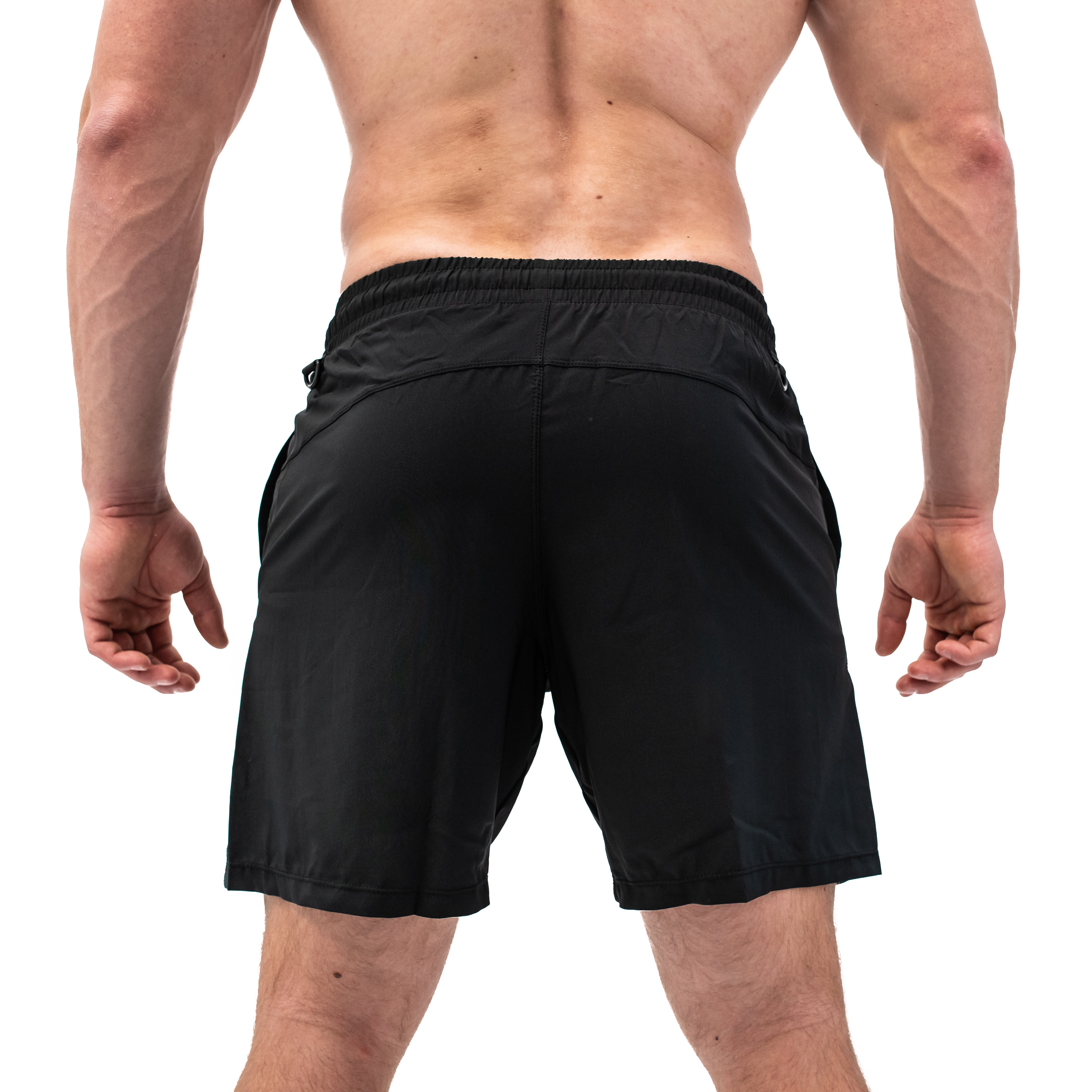 Have you ever squatted in shorts and realised that they may be too tight on you at the bottom of a squat? We have solved this problem with A7 Centre-stretch Squat Shorts. The shorts are made with stretchy fabric in between legs so you are never constricted during your squat. KWD shorts have a shorter inseam and are designed to show off your quads (KWaDs). Available in UK and Europe including France, Italy, Germany, Sweden and Poland.