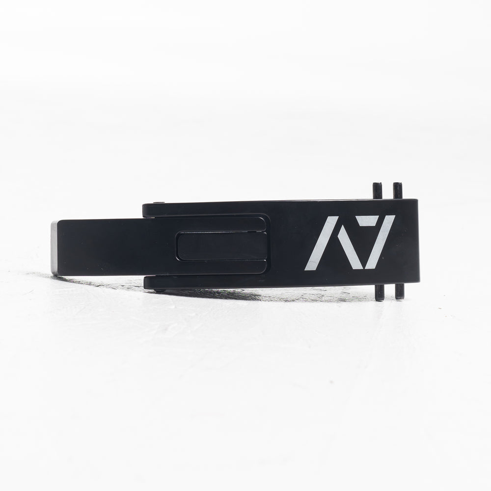 
                      
                        A7 IPF Approved PAL Lever Belt features a black design with black leather, black engraved buckle and debossed A7 logo on the leather. The new Pioneer Adjustable Lever, PAL, buckle allows you to quickly adjust the tightness of your belt for a perfect fit. The IPF Approved Kit includes Singlet, A7 Meet Shirt, A7 Zebra Wrist Wraps, A7 Deadlift Socks, Hourglass Knee Sleeves (Stiff Knee Sleeves and Rigor Mortis Knee Sleeves). All A7 Powerlifting Equipment shipping to UK, Norway, Switzerland and Iceland.
                      
                    