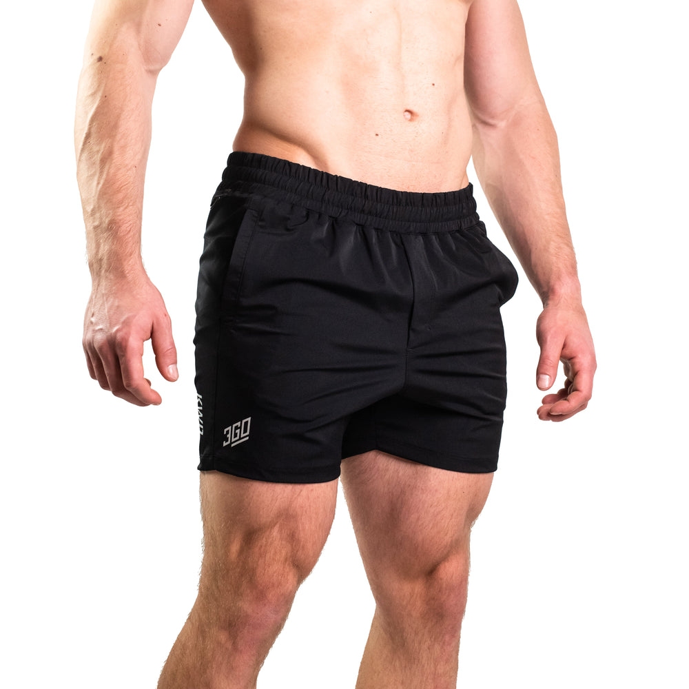 
                      
                        360-GO KWD shorts were created to provide the flexibility for all the movements in your training while offering the comfort and fit you have come to love through our KWD shorts. These shorts offer a slightly shorter length to accentuate the muscles of your upper leg along with 360 degrees of stretch in all angles and allow you to remain comfortable without limiting any movement in both training and life environments. 
                      
                    