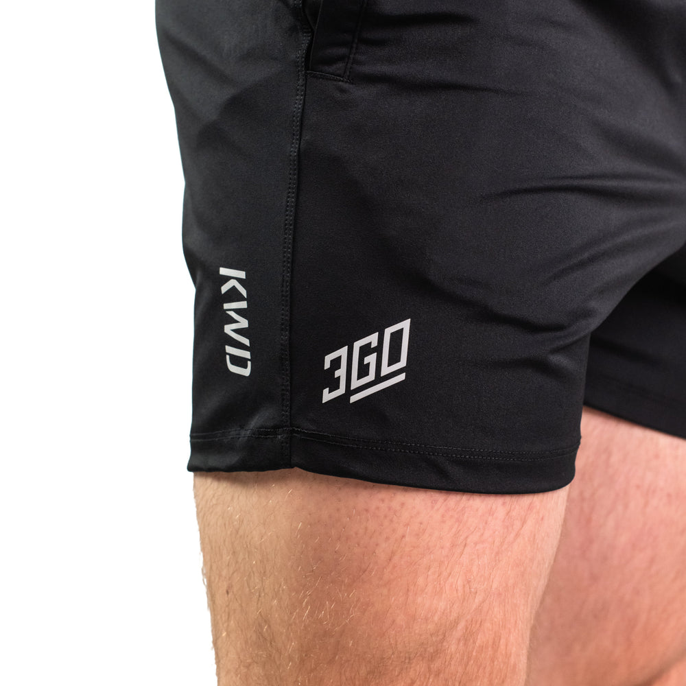 
                      
                        360-GO KWD shorts were created to provide the flexibility for all the movements in your training while offering the comfort and fit you have come to love through our KWD shorts. These shorts offer a slightly shorter length to accentuate the muscles of your upper leg along with 360 degrees of stretch in all angles and allow you to remain comfortable without limiting any movement in both training and life environments. 
                      
                    