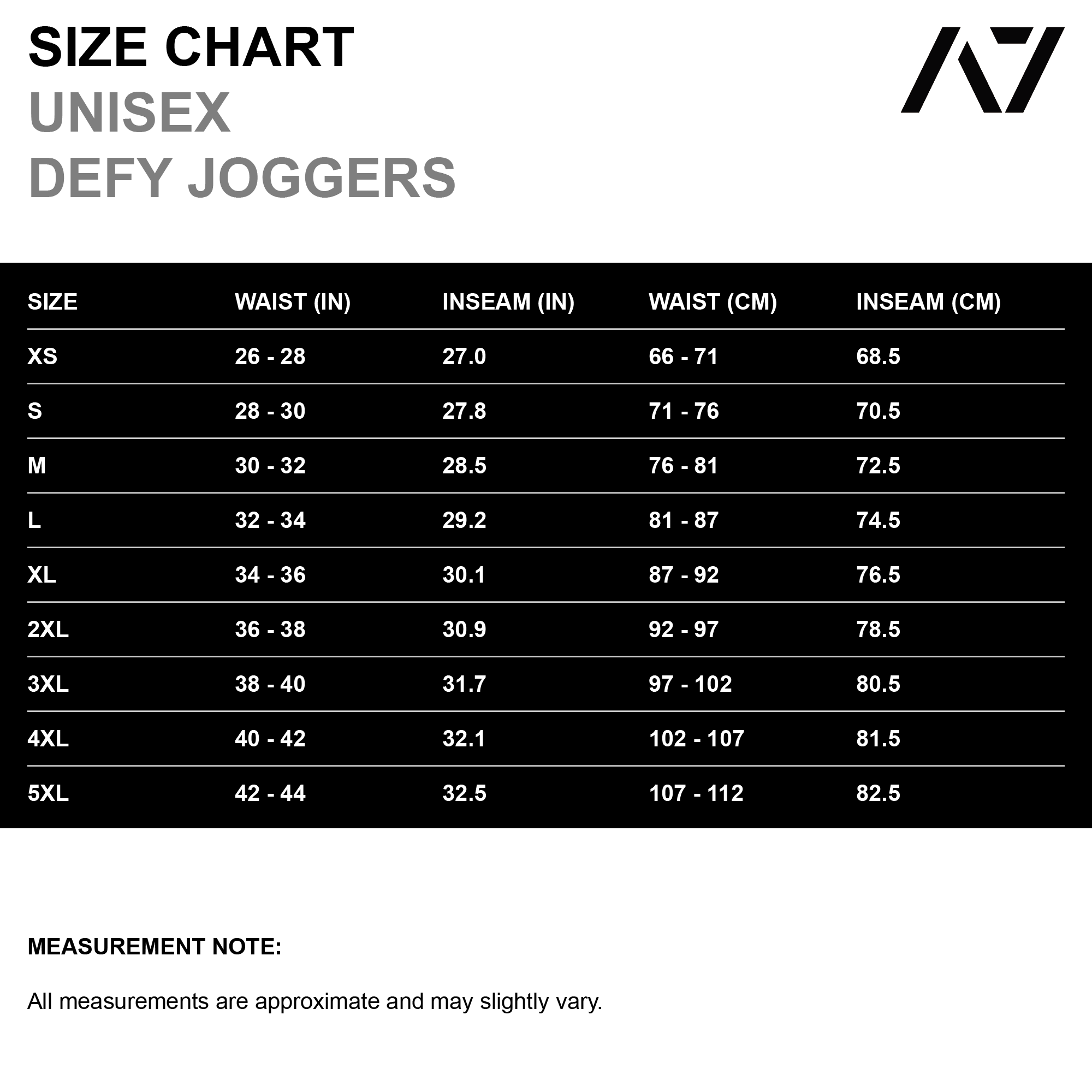 Defy Joggers - Charcoal (Unisex)