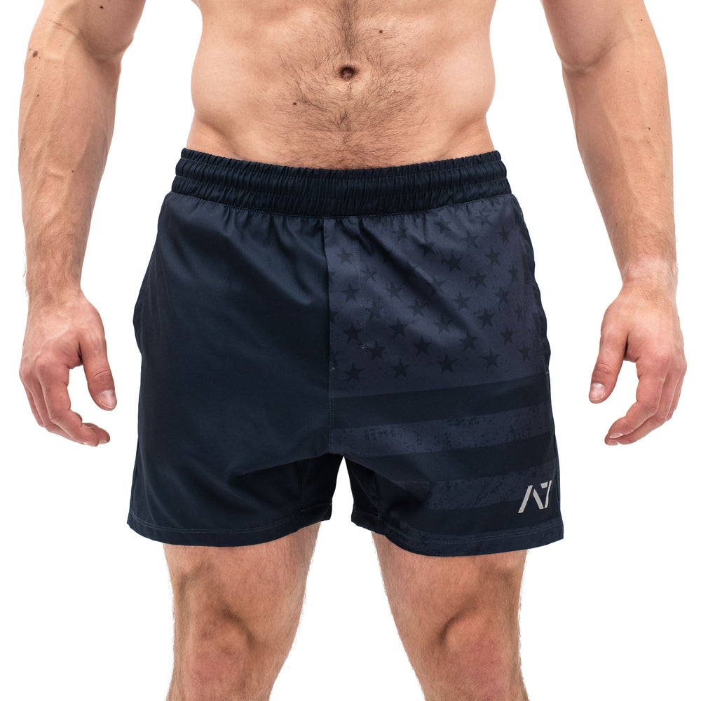 Have you ever squatted in shorts and realised that they may be too tight on you at the bottom of a squat? We have solved this problem with A7 Centre-stretch Squat Shorts. The shorts are made with stretchy fabric in between legs so you are never constricted during your squat. KWD shorts have a shorter inseam and are designed to show off your quads (KWaDs).