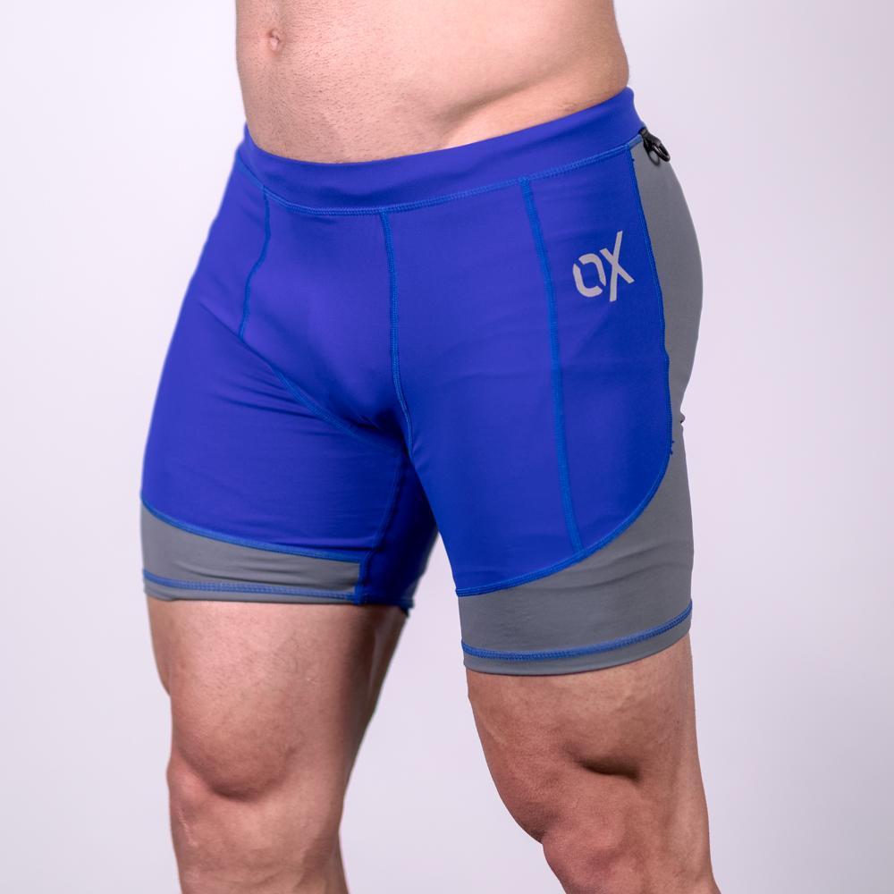 OX compression shorts are perfect for training at a hot gym and even going for a jog outside. The shorts are made out of soft yet moisture-wicking fabric that allows for ultimate performance. A cell phone pocket and a key clip are added to make sure you have your valuables with you at all times. Shipping to Europe.